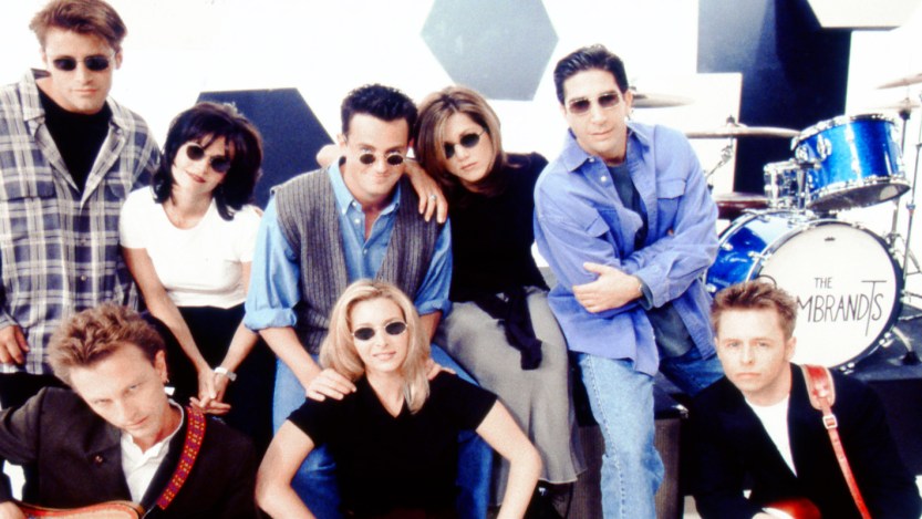 The Rembrandts performs the official music video for the 'Friends' theme song "I'll Be There For You" with the cast in New York City.