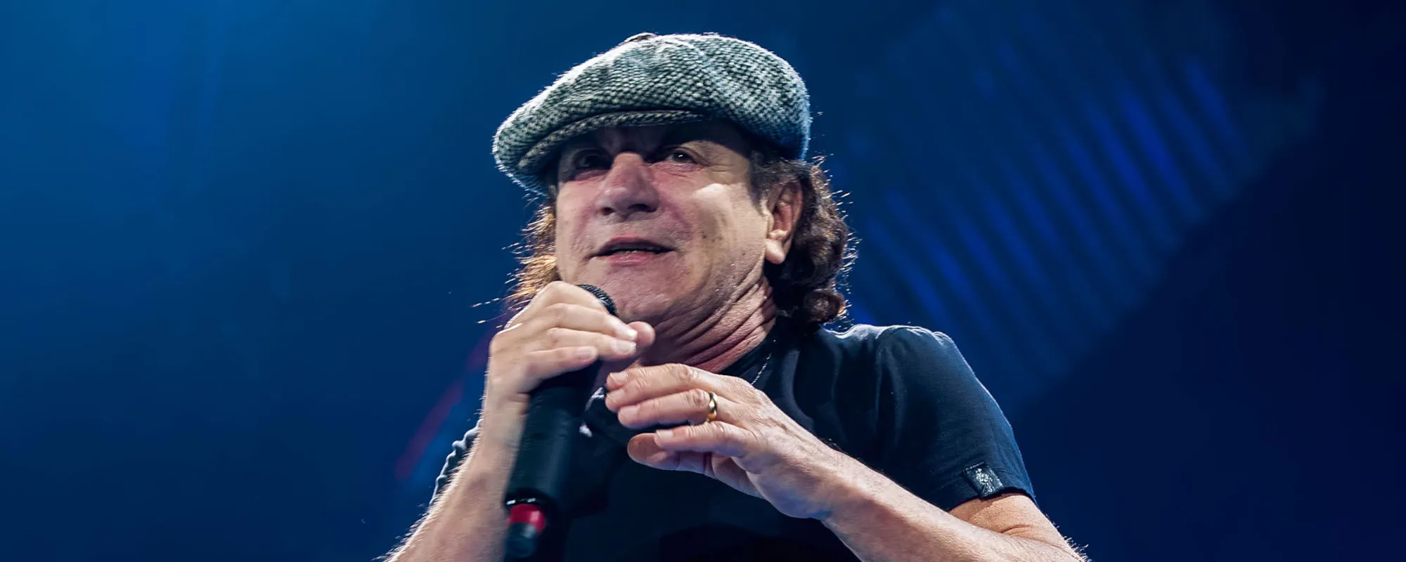 AC/DC’s Brian Johnson Clears Up That “Awkward” Mic Grab at Taylor Hawkins Tribute Show