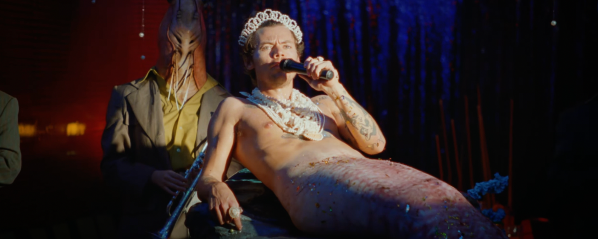 Harry Styles is an Octopus-Merman in Video for “Music For a Sushi Restaurant”