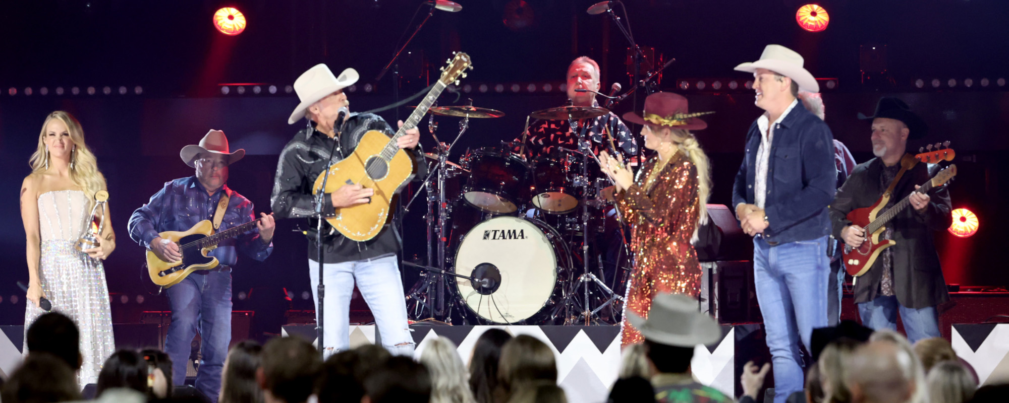 Carrie Underwood, Dierks Bentley and More Pay Tribute to Alan Jackson at 2022 CMA Awards - American Songwriter