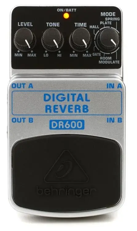 Behringer DR600 Digital Reverb Pedal