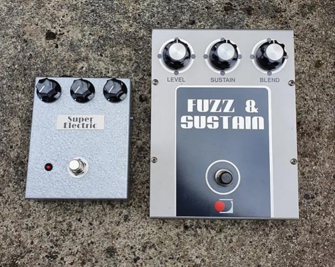Super Electric Effects Jen Fuzz and Sustain