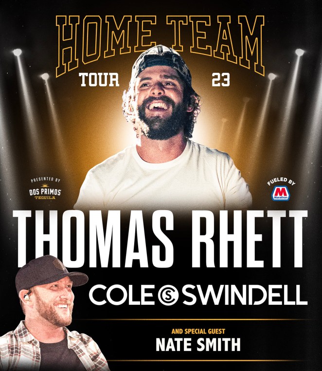 thomas rhett hometown tour 2023