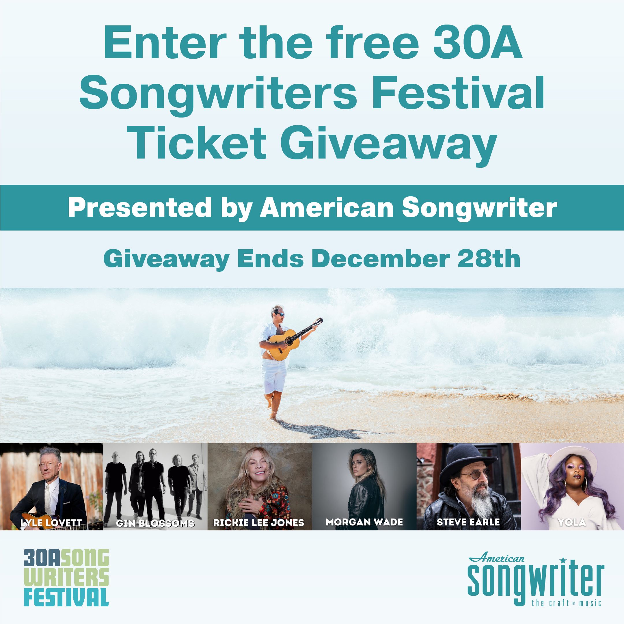 30A Songwriters Festival Ticket Giveaway American Songwriter