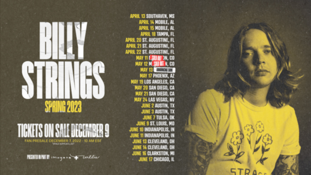 Billy Strings Tour Poster 2024 Ede Mabelle   Billy Strings Tour Poster 1 