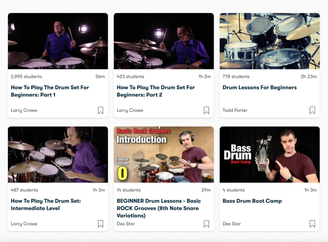 best online drum lessons