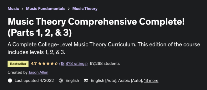 best online music theory classes