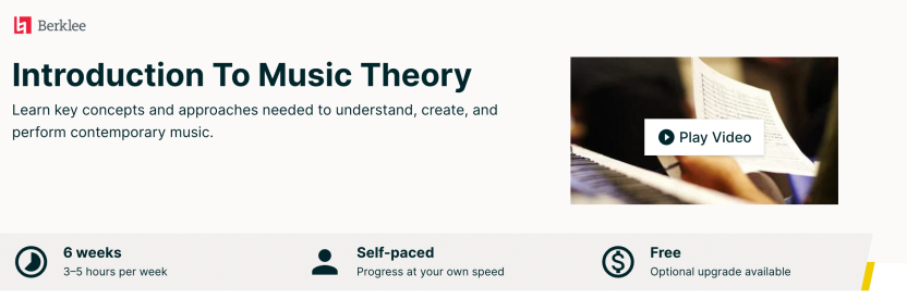 5 Best Online Music Theory Courses: Producing & More 2024