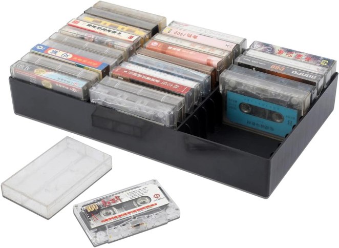 best cassette tape storage