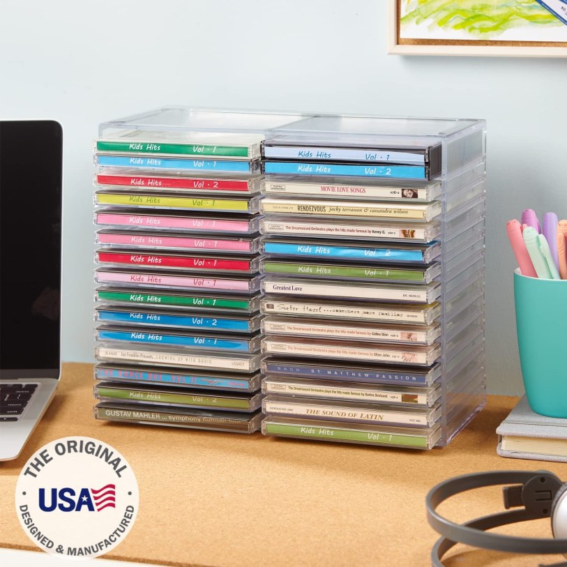 10 Best CD Storage Options Wall Mounts, Shelves & More {2023}