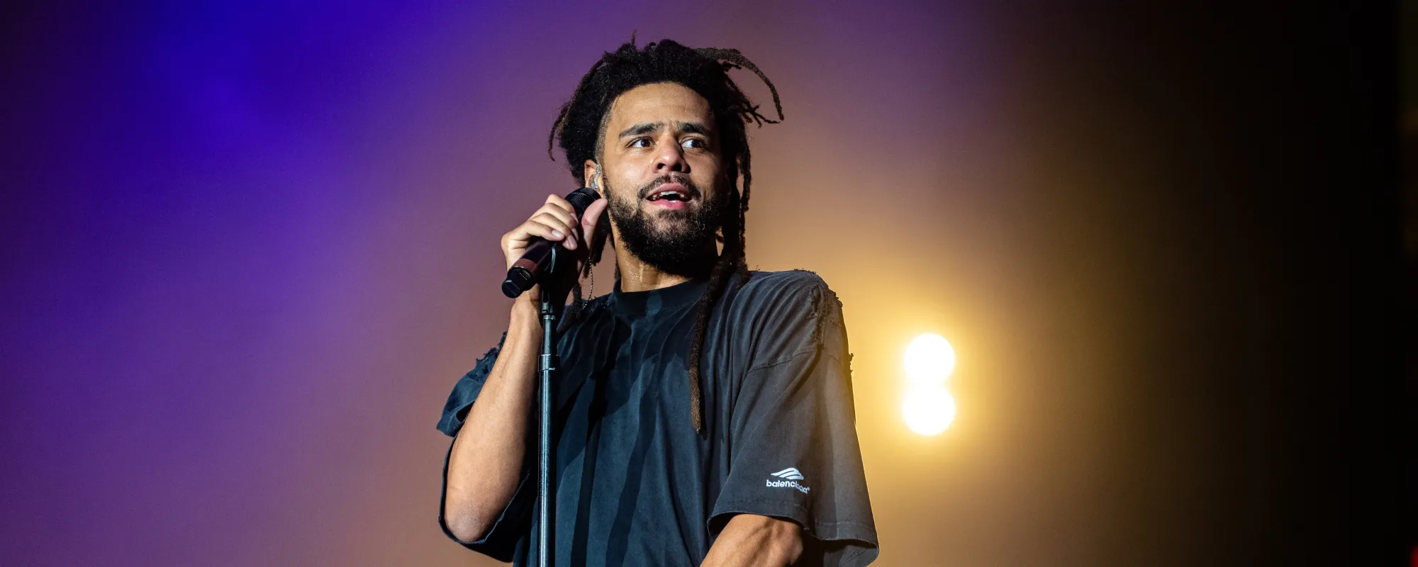 J. Cole Asks Kanye to Clear Sample for Him During Concert
