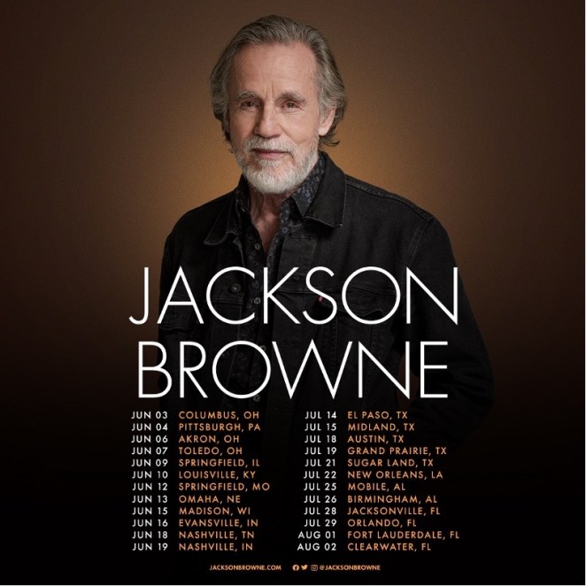 jackson browne australian tour dates