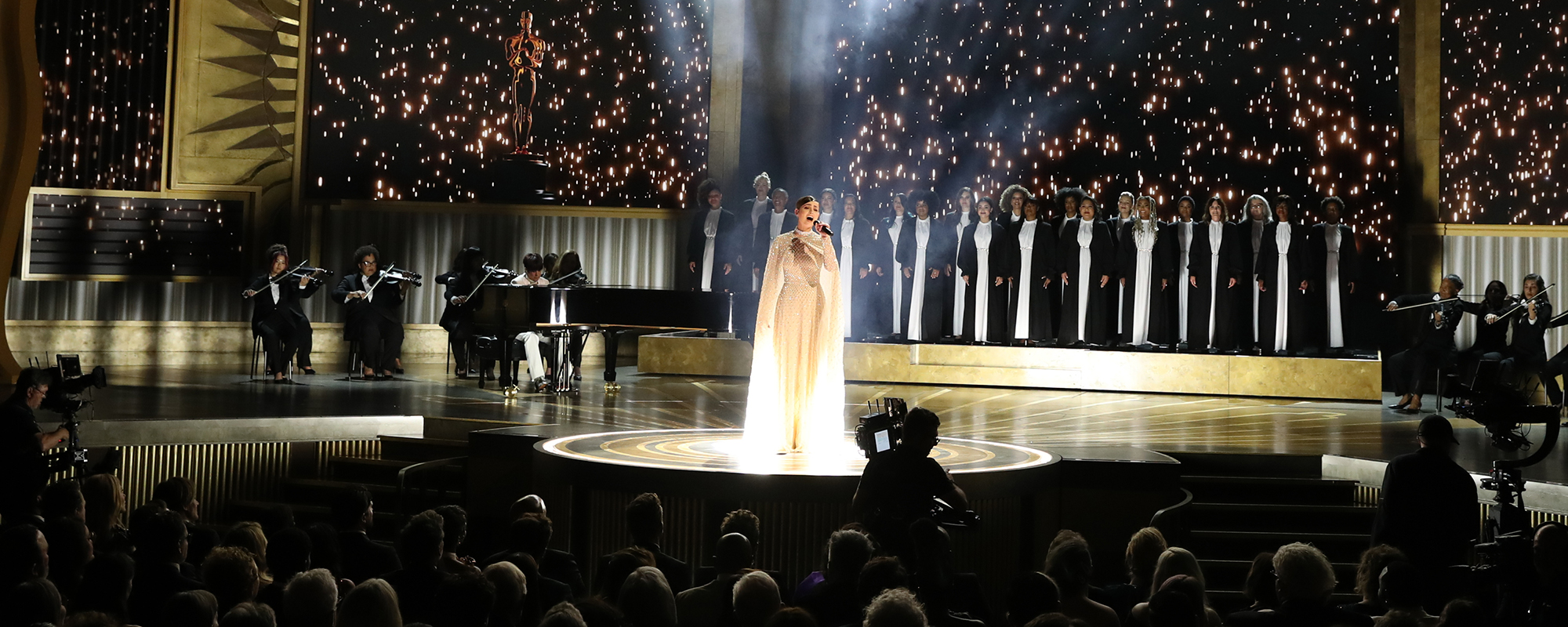 Watch: Sofia Carson and Diane Warren Soar with “Applause” at Oscars