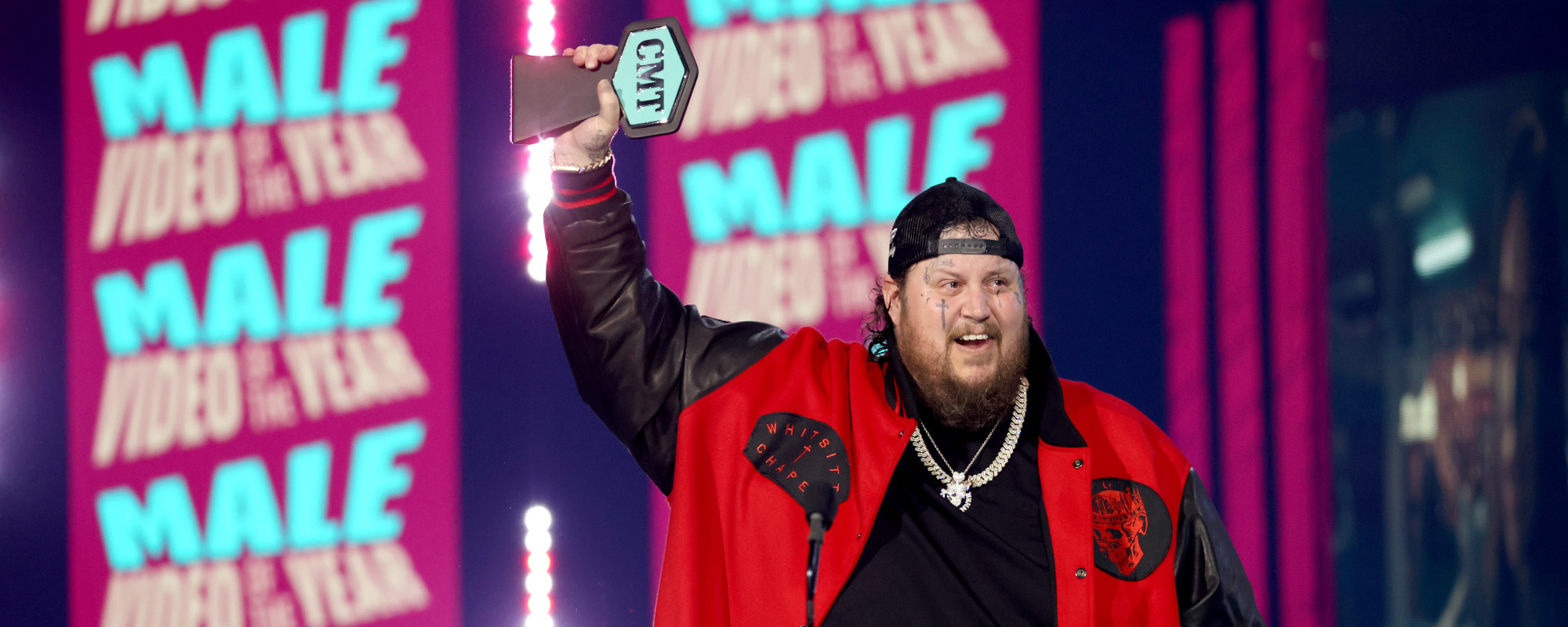 Jelly Roll Takes Home His First Three CMT Music Awards