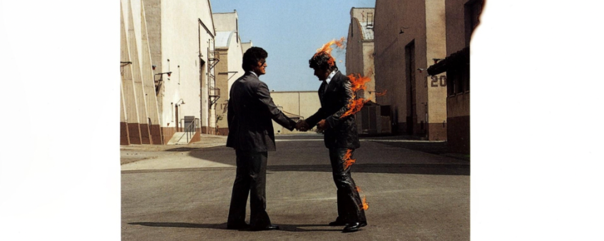 The Story Behind Pink Floyd’s ‘Wish You Were Here’ Album Cover