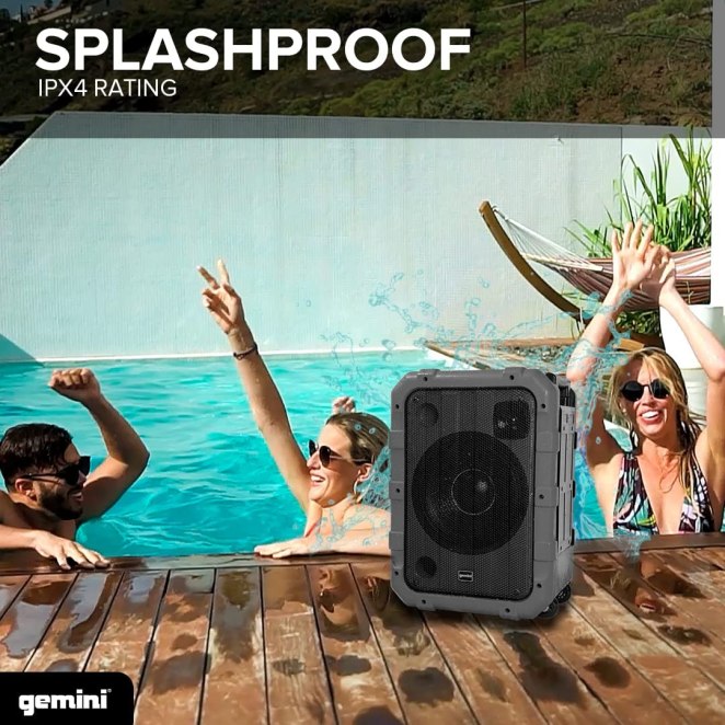 best outdoor party speakers gemini sound