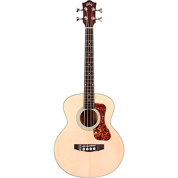 Guild Jumbo Junior Flamed Maple Acoustic-Electric Bass Guitar
