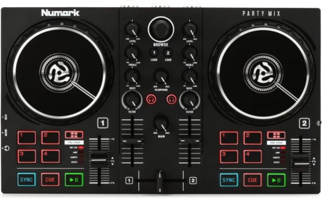 Numark Party Mix II with Built-in Light Show