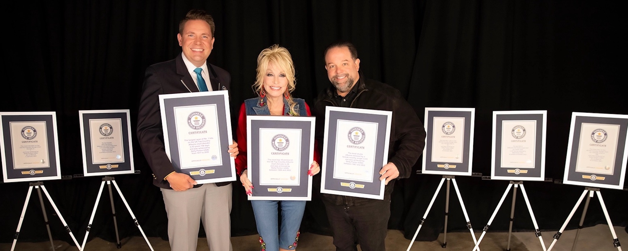 Dolly Parton Earns Three New Guinness World Record Titles 100.9 The
