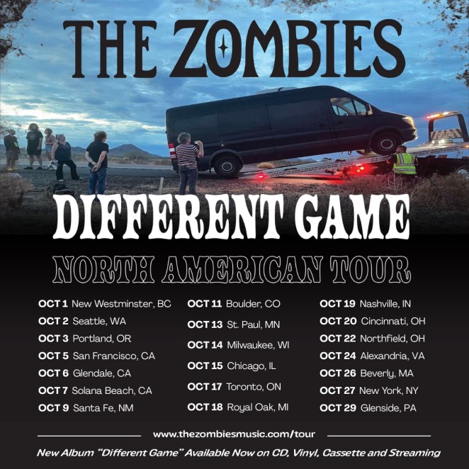 zombies on tour 2023