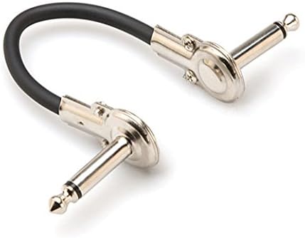 Hosa IRG-100.5 Low-profile Right Angle Guitar Patch Cable - 6 inch