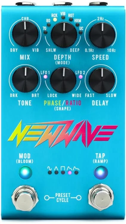 Jackson Audio New Wave Stereo Analog Chorus/Vibrato Pedal