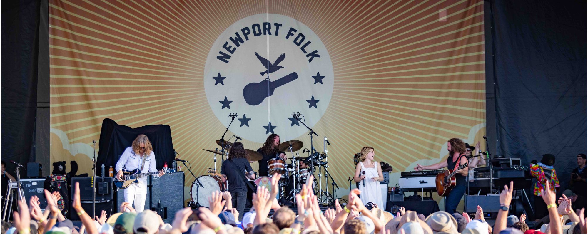 Maggie Rogers and My Morning Jacket Cover Fleetwood Mac at Newport Folk Festival 2023