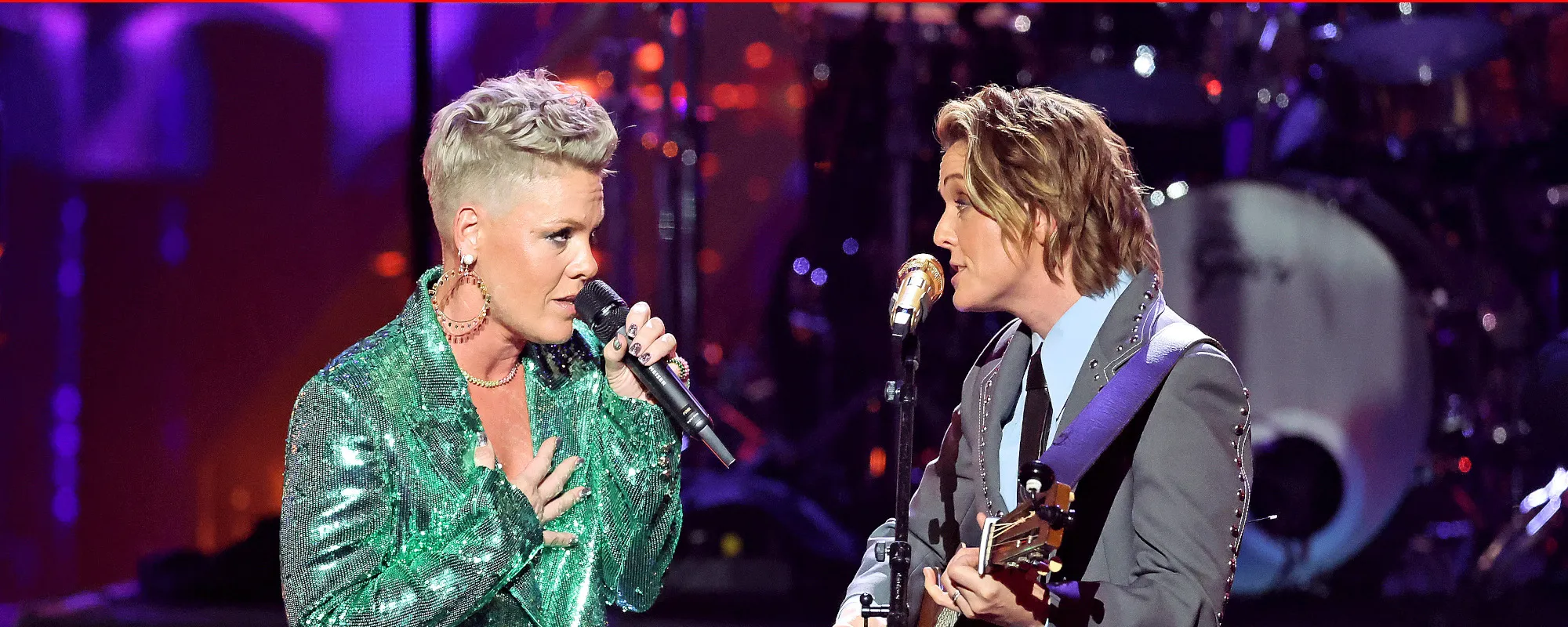 Watch: P!nk and Brandi Carlile’s Emotional Tribute to Sinéad O’Connor