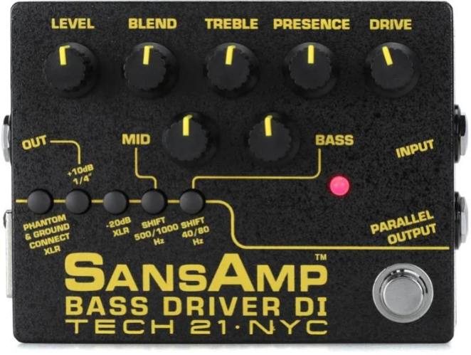 Tech 21 SansAmp Bass Driver DI V2 Pedal