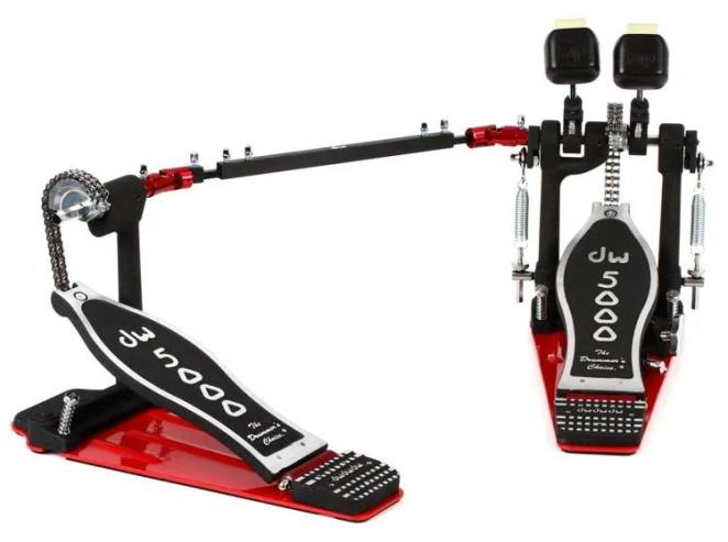 The DW DWCP5002AD4 5000 Series Accelerator Double Bass Drum Pedal