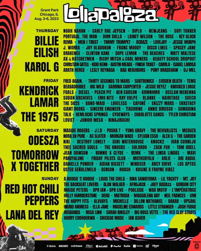 Stream Lollapalooza on Hulu This Weekend