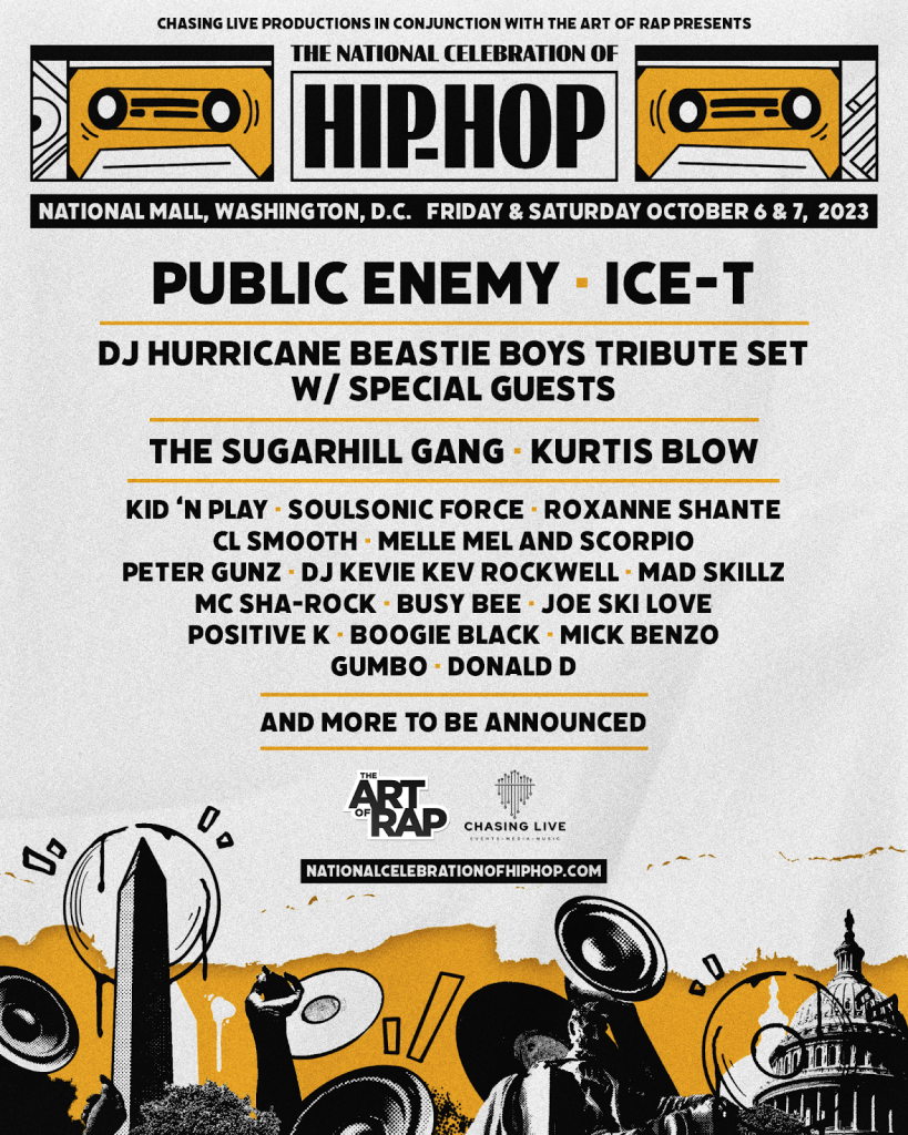 Public Enemy to Headline National Celebration of Hip-Hop Fest