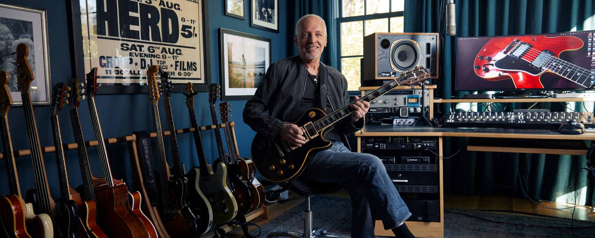 Peter Frampton Shares How Family, Fear, and Bowie Shaped The Music