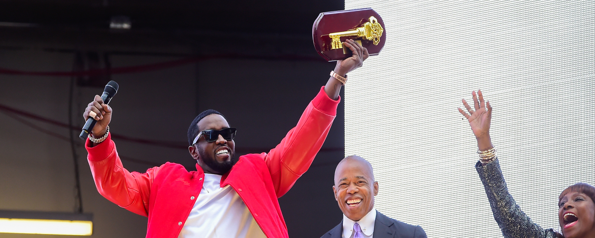 Diddy Given the Key to the City in New York