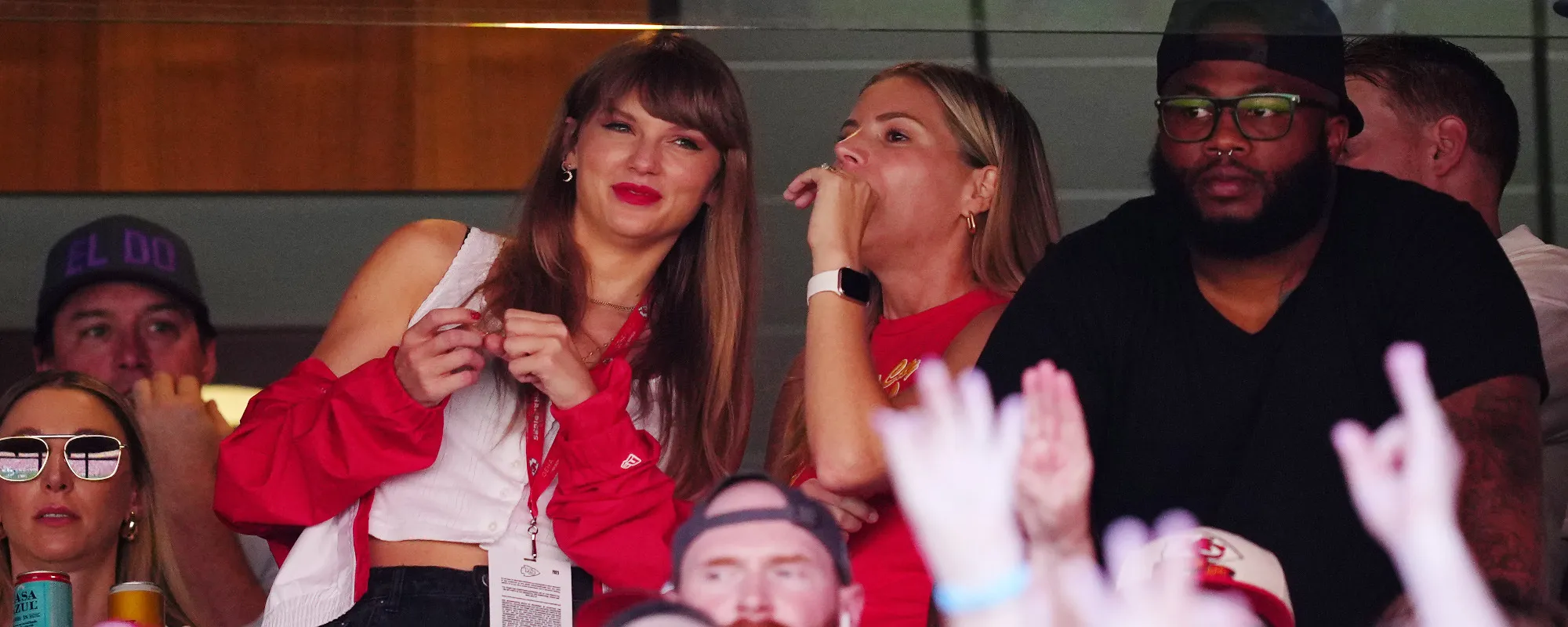 Taylor Swift Was on Another NFL Broadcast — So Was a Shot of “Cornelia St.” Sign