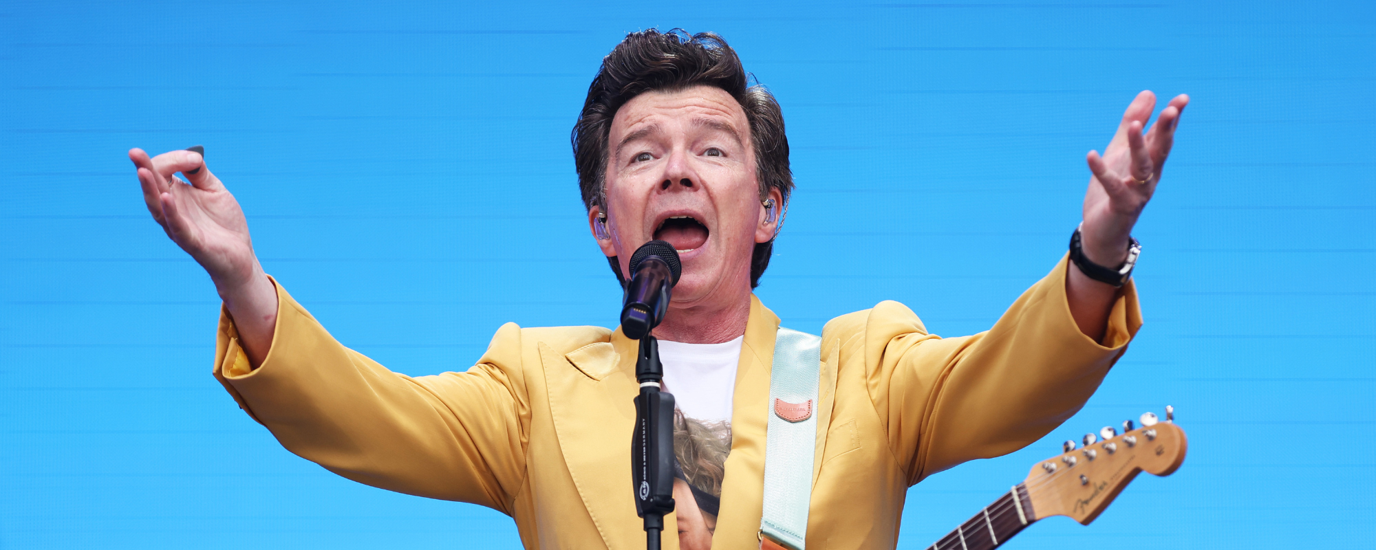 Watch Rick Astley Cover Foo Fighters’ “Everlong” in England