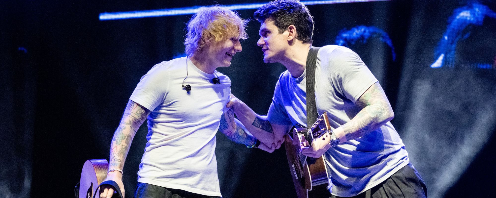 John Mayer and Ed Sheeran Cover Tom Petty’s “Free Fallin'” in Los Angeles