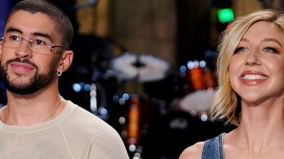 Screenshot of Bad Bunny Saturday Night Live promo video