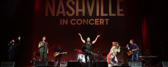 Charles Esten and 'Nashville' co-stars during the reunion tour