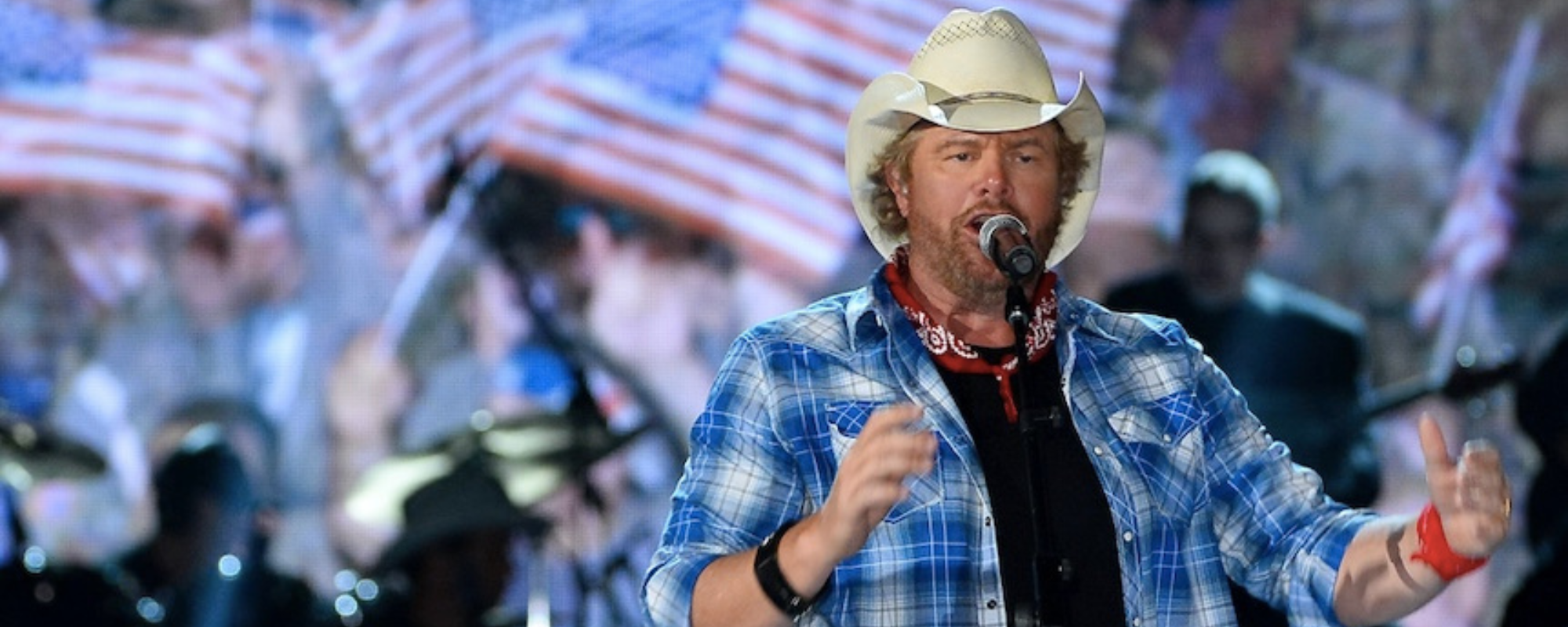 Country's Toby Keith will be singing for the soldiers