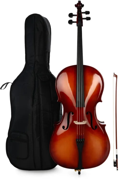 Knilling 153S Sebastian Student Cello Outfit - 4/4 Size