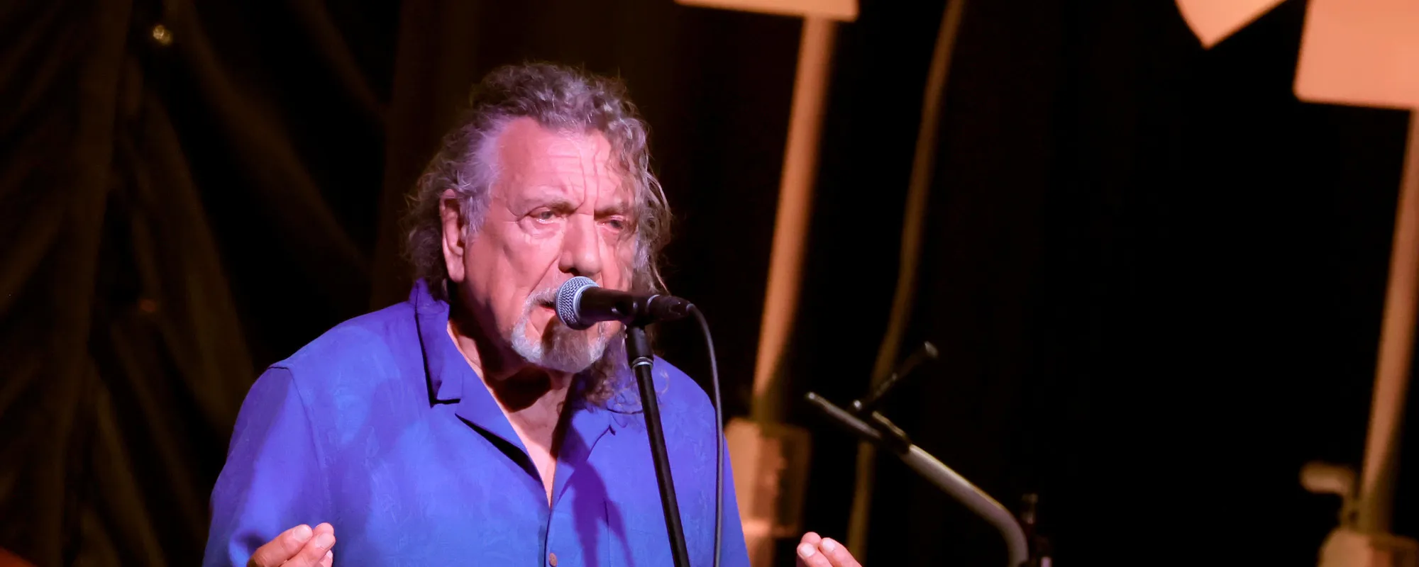 Watch: Robert Plant Performs “Stairway to Heaven” for First Time in 16 Years