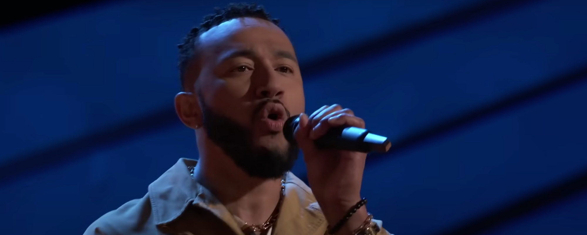 John Legend Lookalike Talakai Takes on Sam Smith’s “Stay with Me,” Stuns Judges on ‘The Voice’