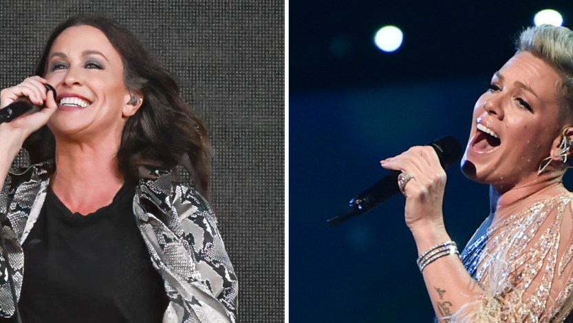 Alanis Morrisette and P!nk