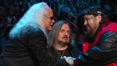 Jelly Roll with members of Lynyrd Skynyrd