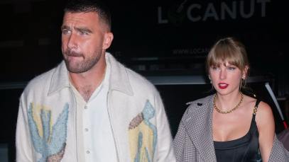 Taylor Swift and Travis Kelce in New York