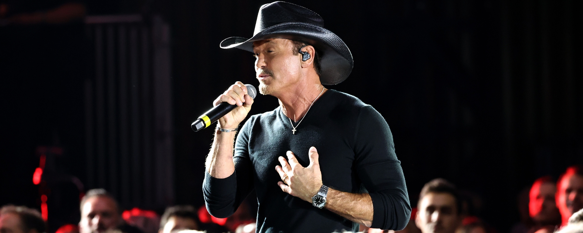 Tim McGraw Breaks Chart Record Previously Held by George Strait with His Latest No. 1 Single “Standing Room Only”
