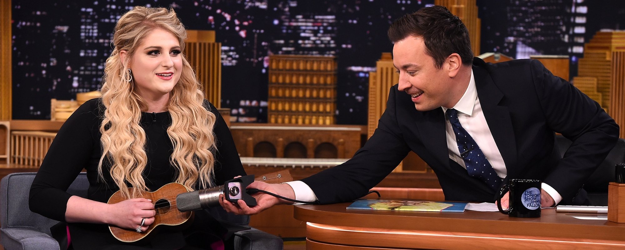 Watch: Jimmy Fallon and Meghan Trainor Bring Christmas Joy With ‘Wrap Me Up’ Performance on ‘Kimmel’
