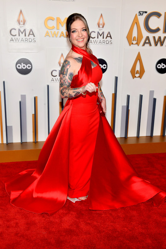 Ladies in Red—Red is the Color of Choice for the 2023 CMA Awards Red Carpet