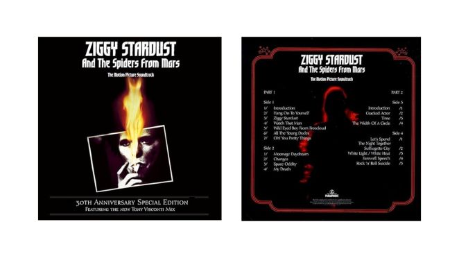 David Bowie Ziggy Stardust and the Spiders from Mars (the Motion Picture)